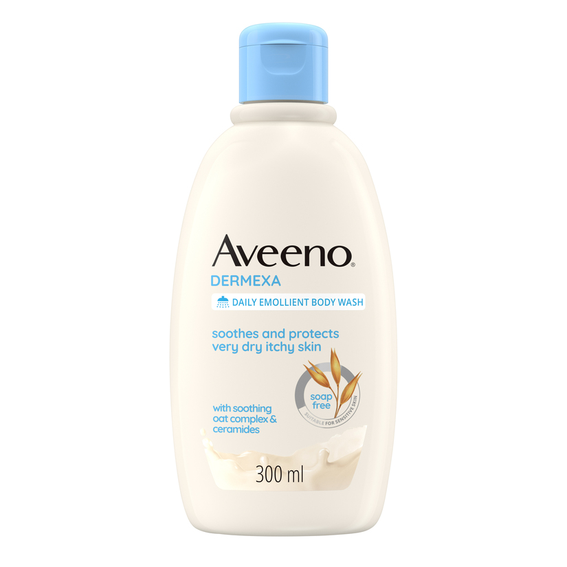 AVEENO - DERMEXA Daily Emollient Body Wash Ενυδατικό Υγρό Καθαρισμού Σώματος - 300ml